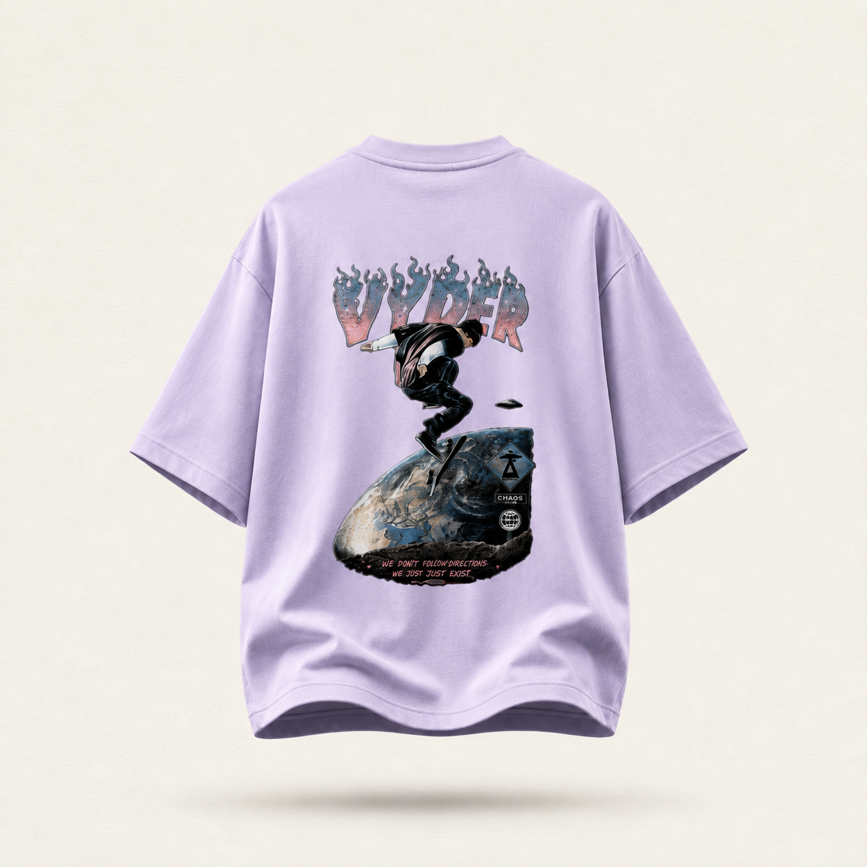 VYDER "Daydream Chaos" Men's Oversized Tee