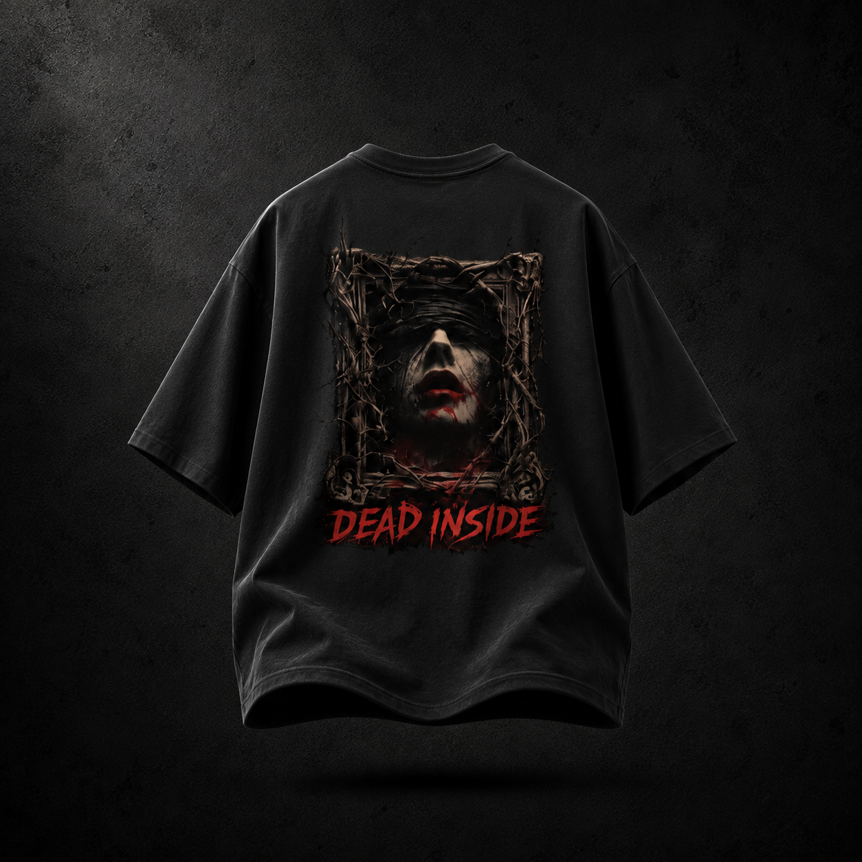 Dead Inside Oversized Tee