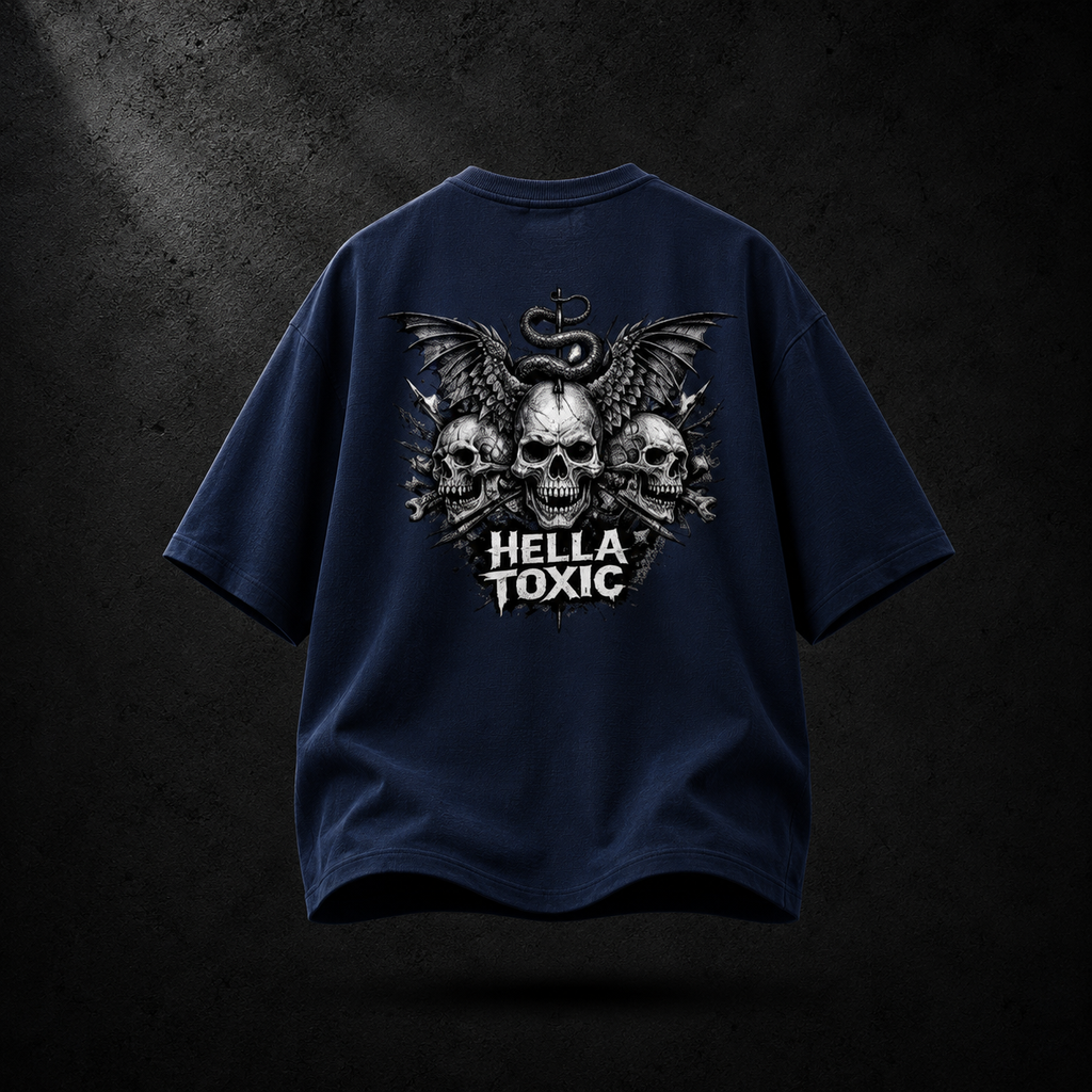 Hella Toxic Oversized Tee