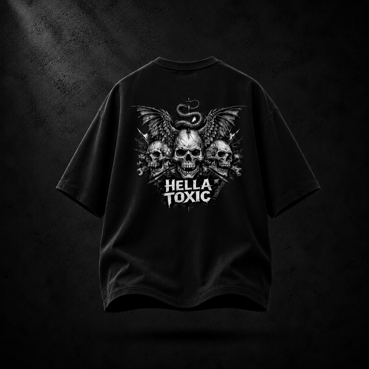 Hella Toxic Oversized Tee
