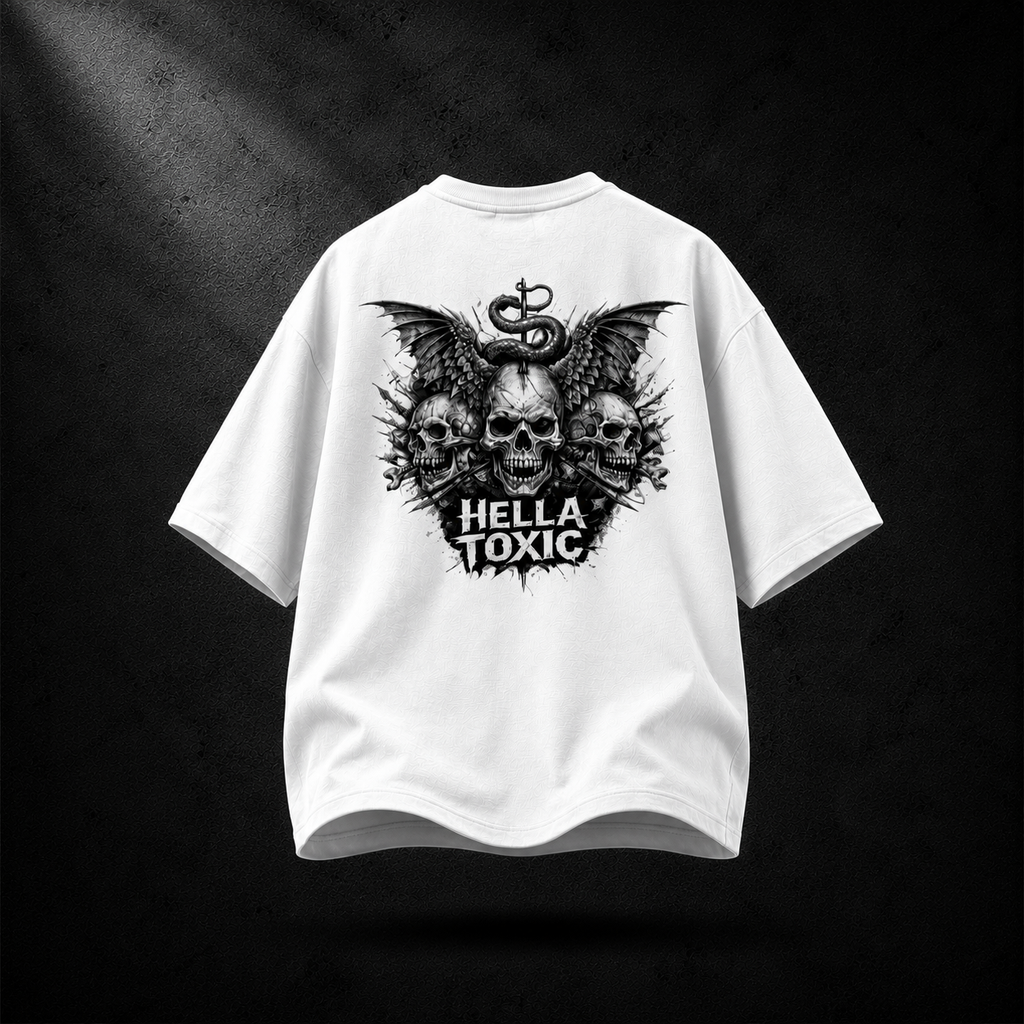 Hella Toxic Oversized Tee