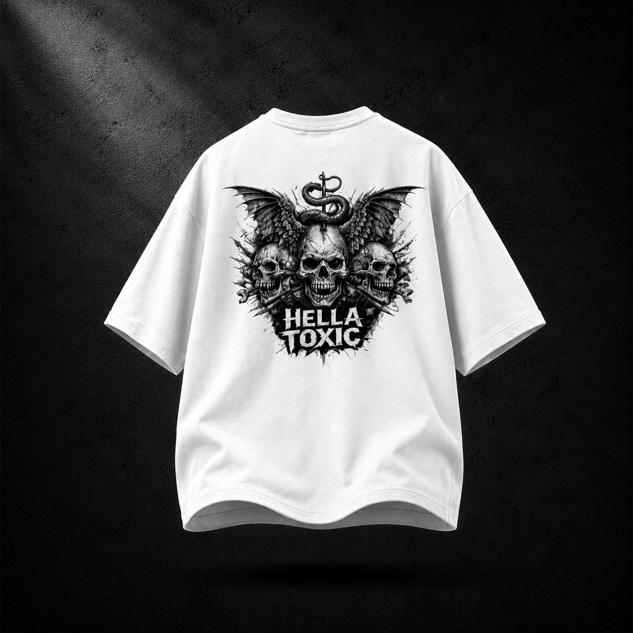 Hella Toxic Oversized Tee