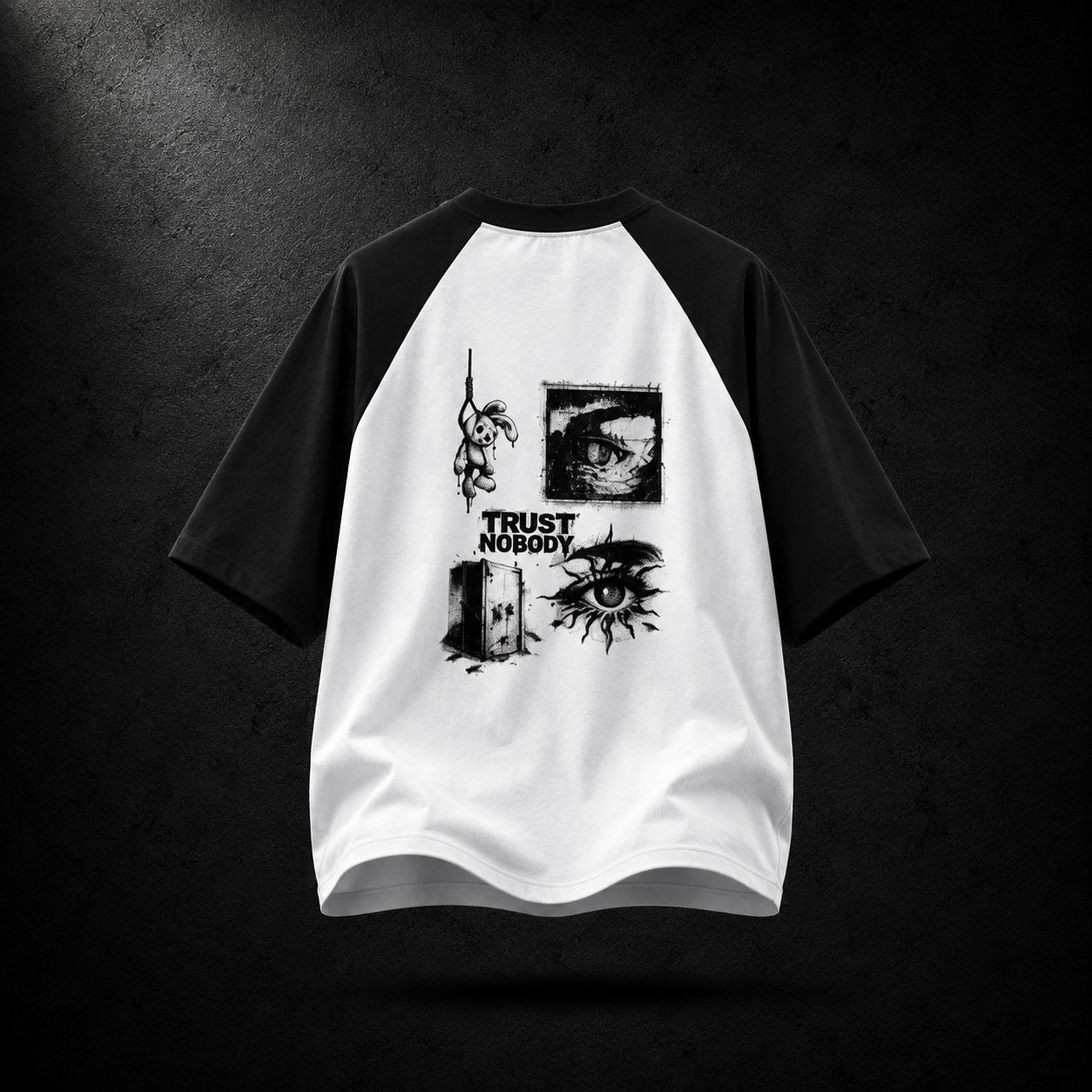 Trust Nobody Oversized Tee
