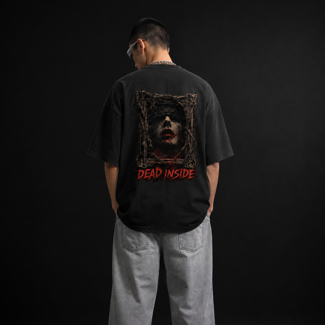Dead Inside Oversized Tee