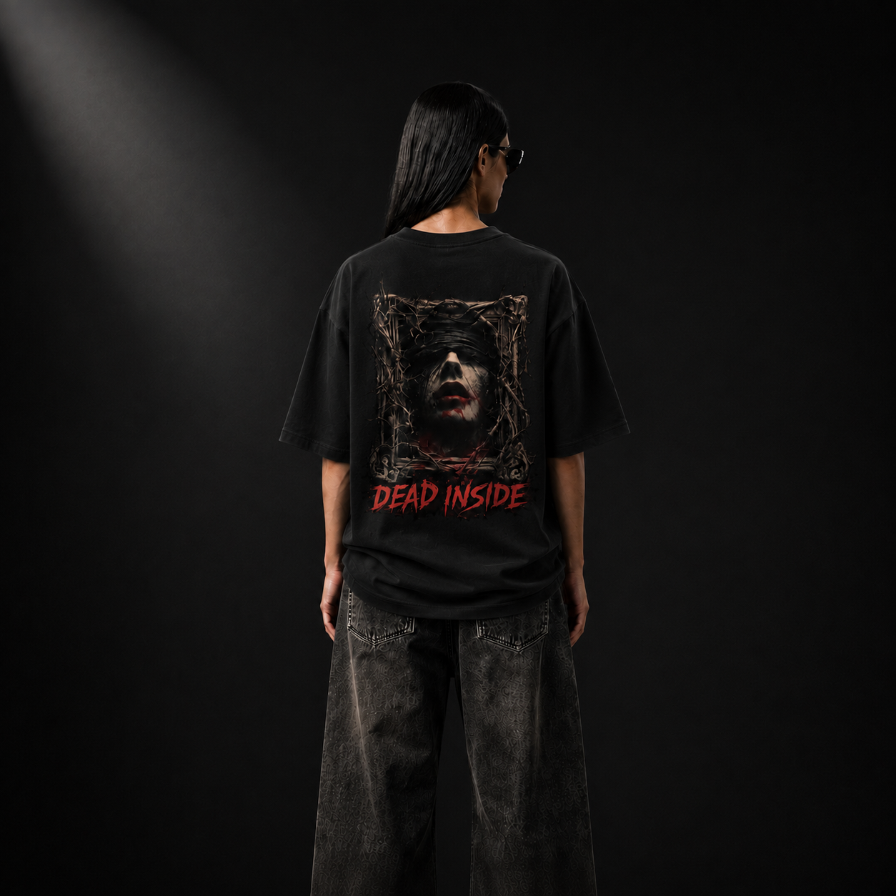 Dead Inside Oversized Tee