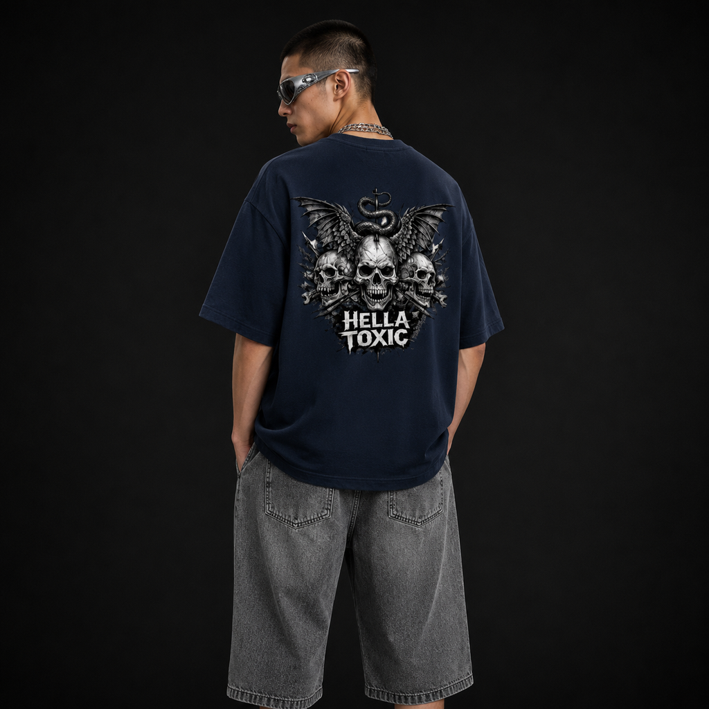 Hella Toxic Oversized Tee