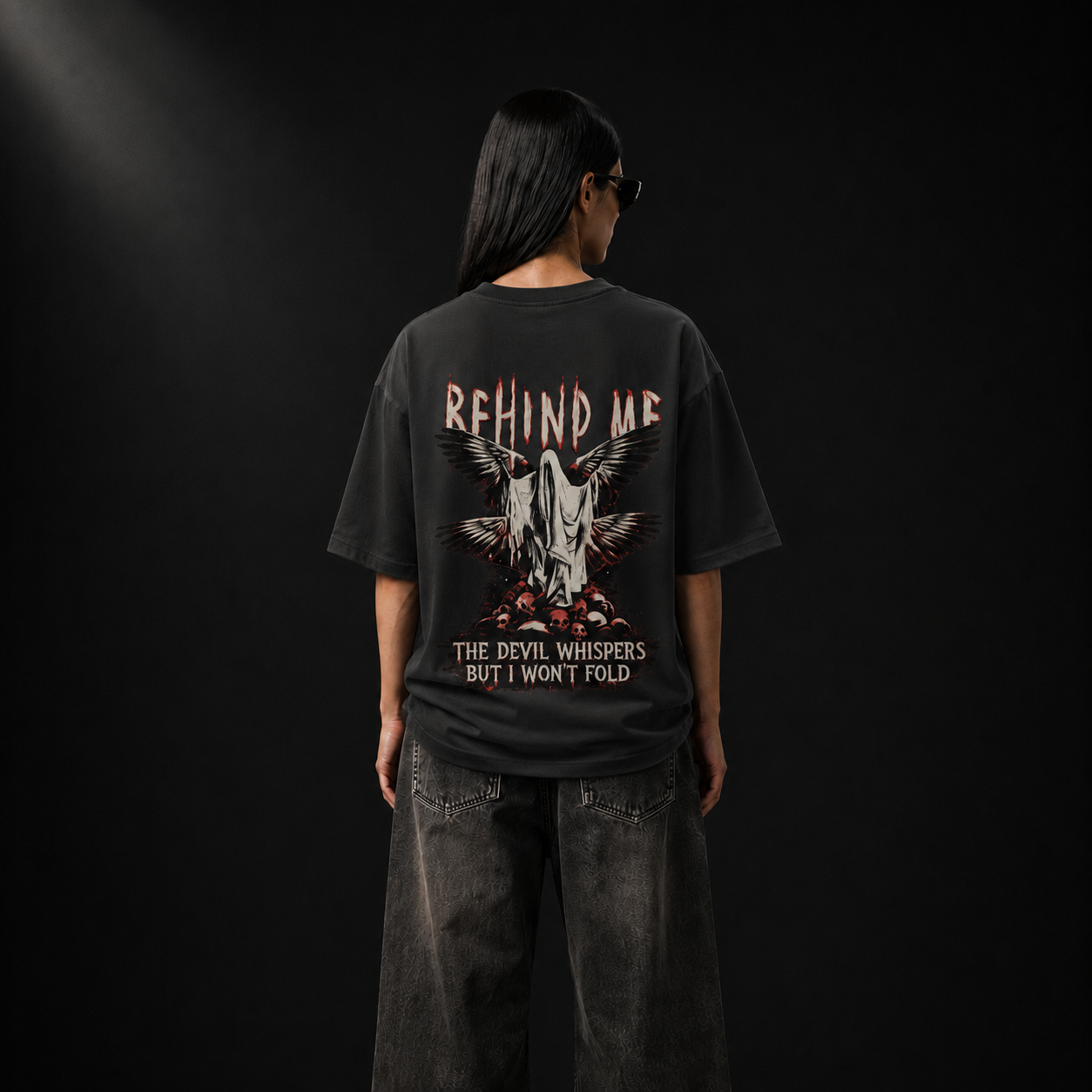 Devil's Whisper Oversized Tee