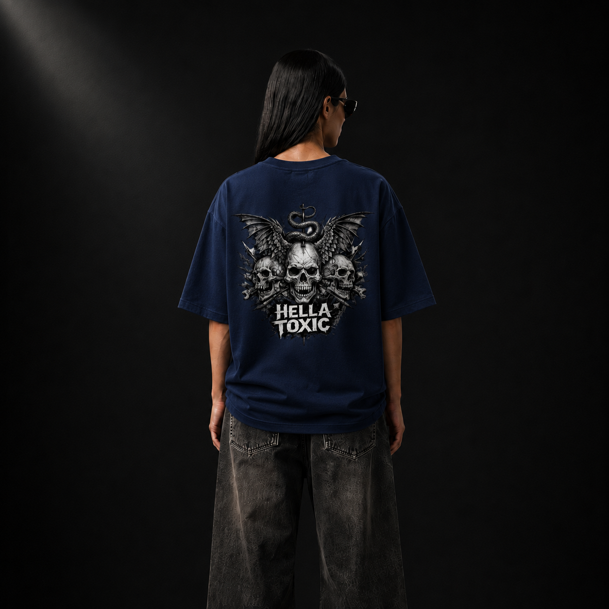 Hella Toxic Oversized Tee