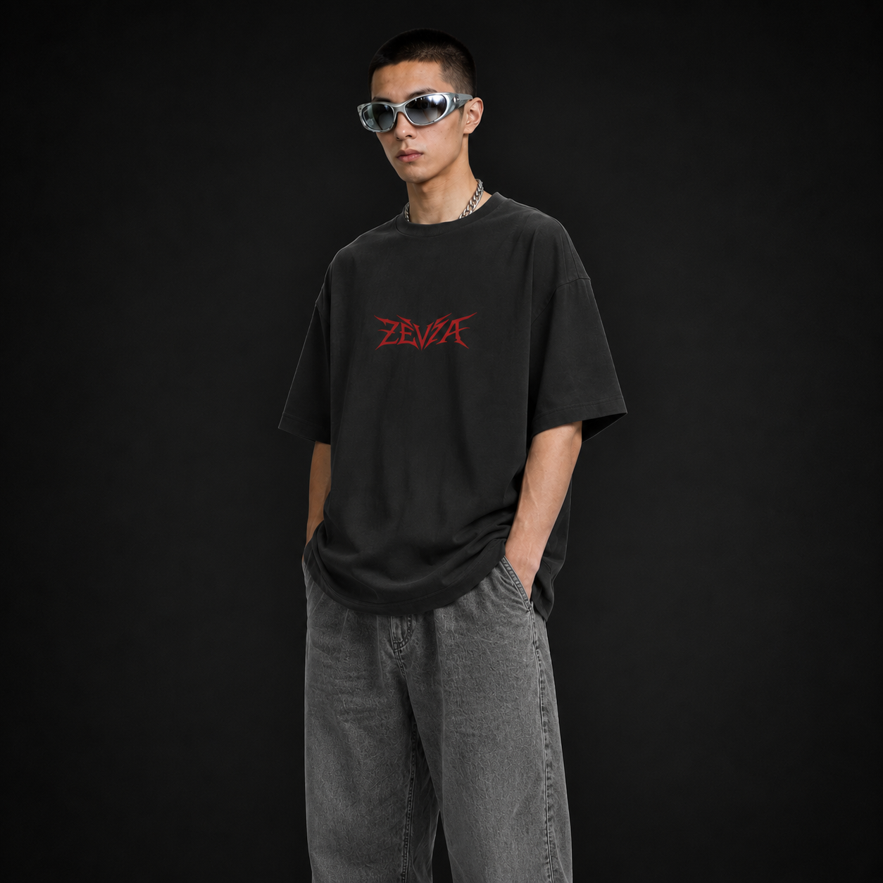 Dead Inside Oversized Tee