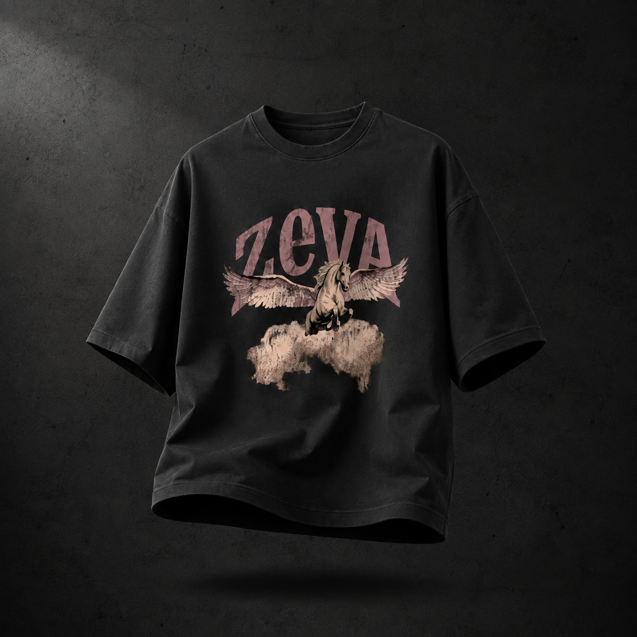 Pegasus Oversized Terry Tee