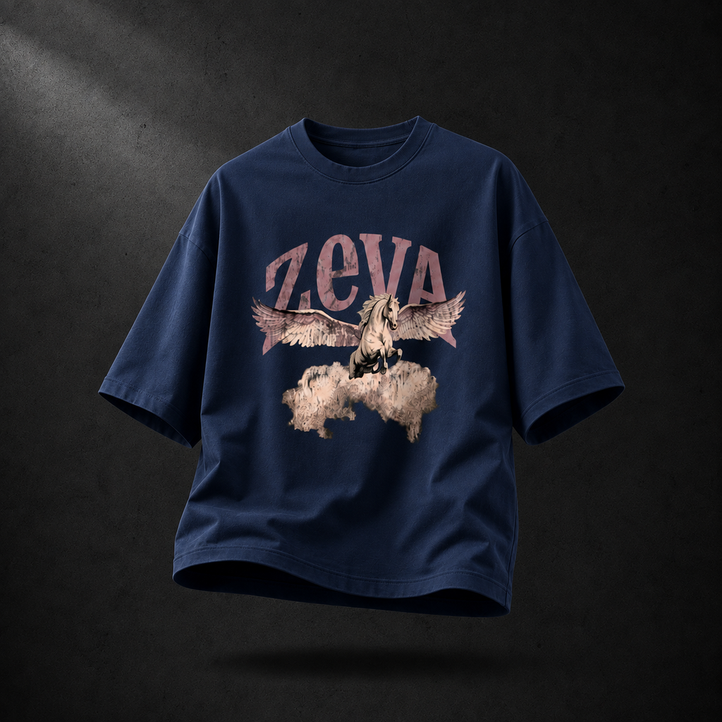 Pegasus Oversized Terry Tee