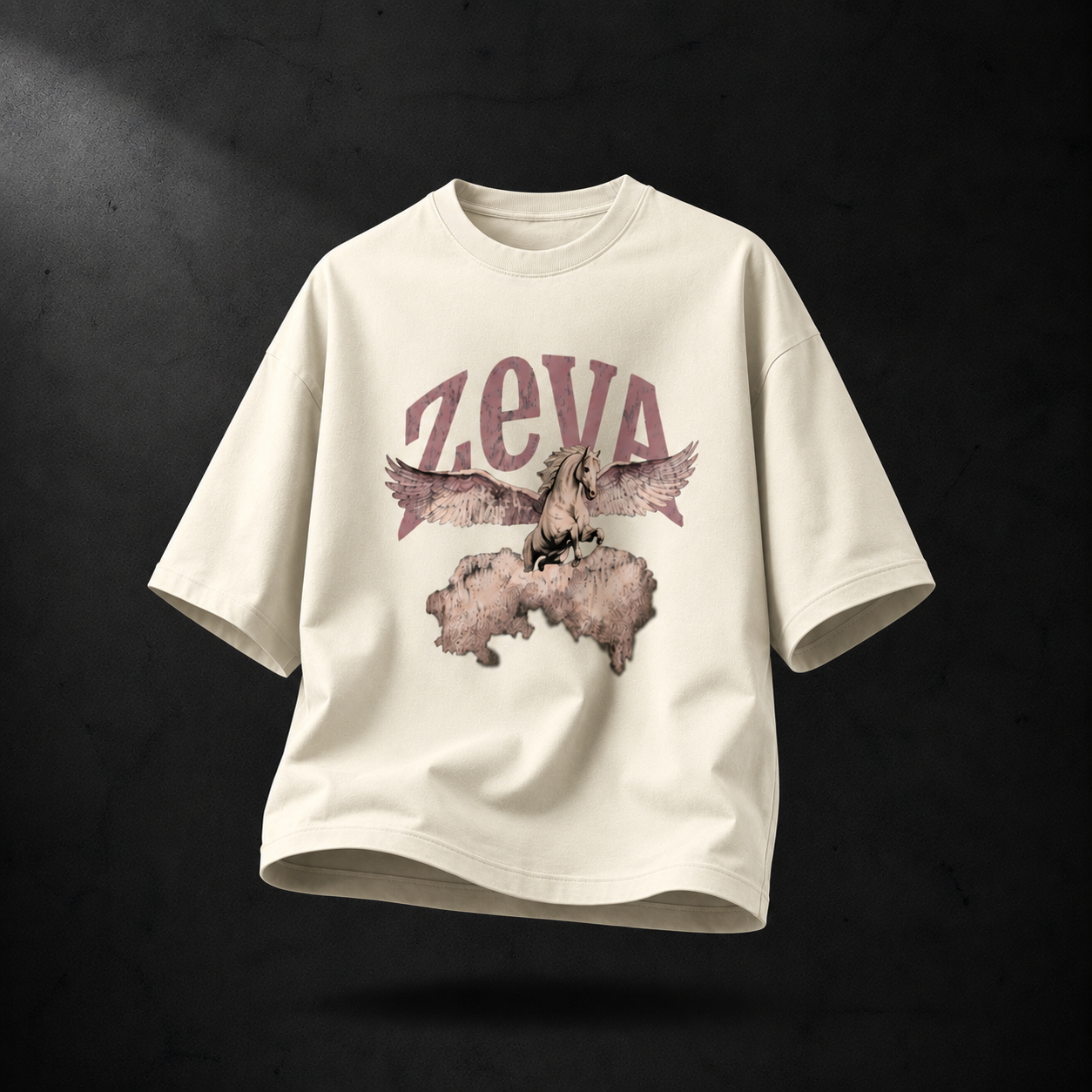 Pegasus Oversized Terry Tee