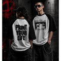 "Till Death We Do Art" Raglan Tee