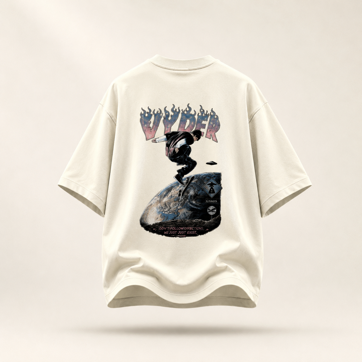 VYDER "Daydream Chaos" Men's Oversized Tee