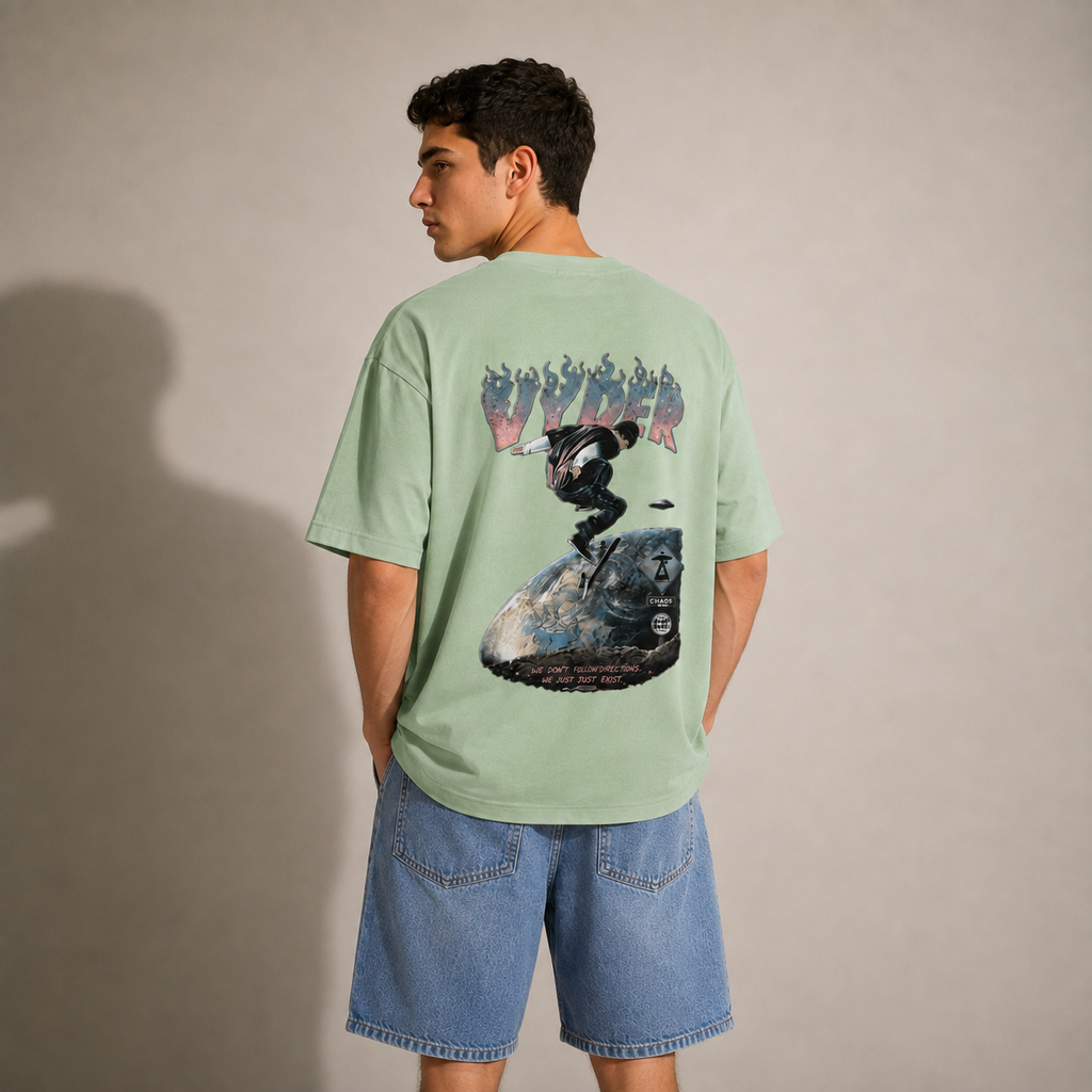 VYDER "Daydream Chaos" Men's Oversized Tee