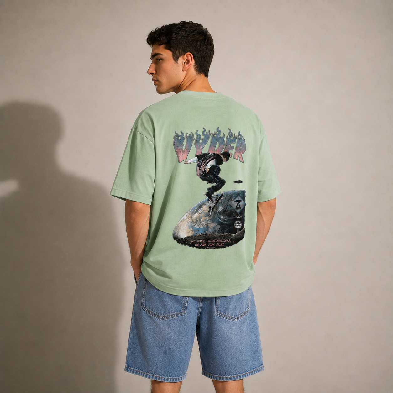 VYDER "Daydream Chaos" Men's Oversized Tee