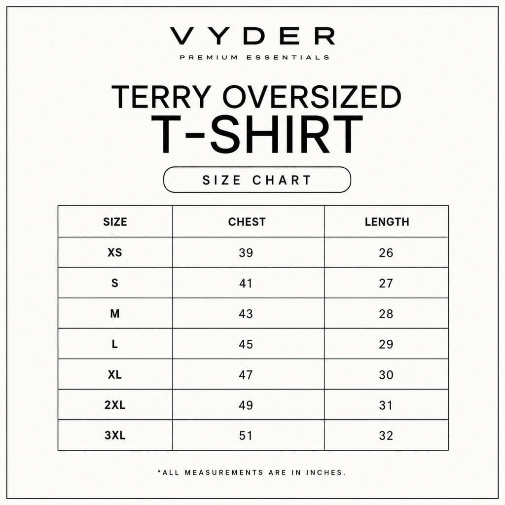 VYDER "Daydream Chaos" Men's Oversized Tee