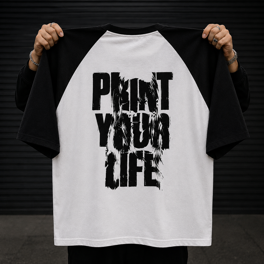 "Till Death We Do Art" Raglan Tee
