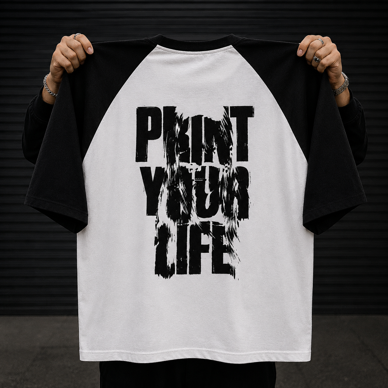 "Till Death We Do Art" Raglan Tee