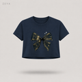 ZEVA Money Bow Crop Top