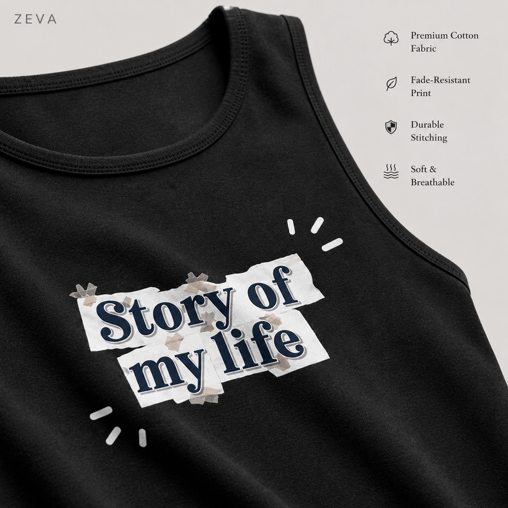 "Story of My Life" Tank Top