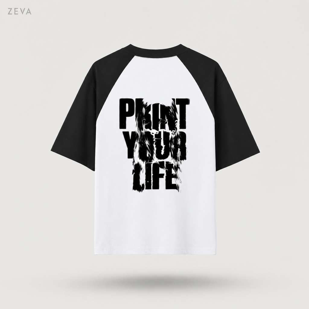 "Till Death We Do Art" Raglan Tee