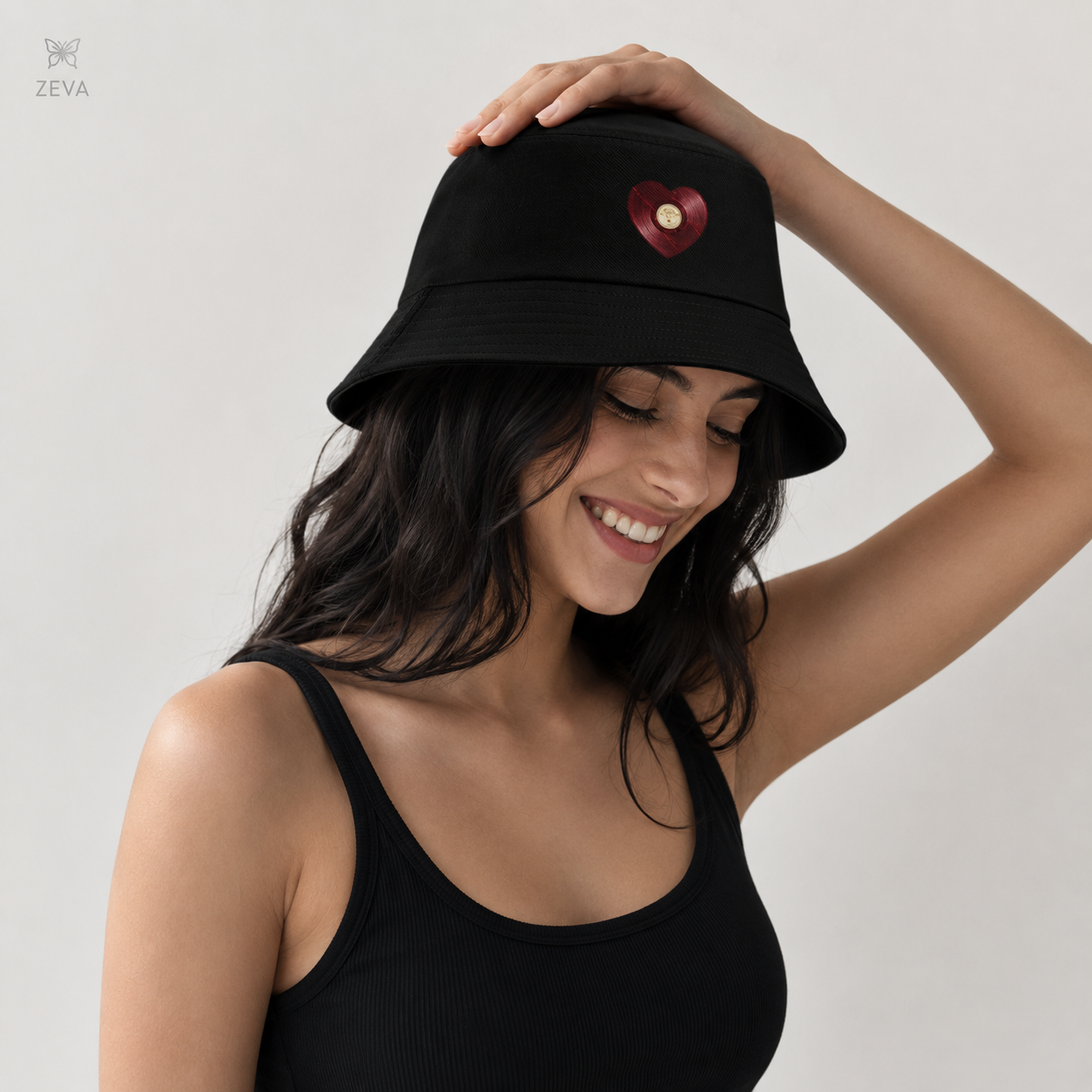 Love Stitch Bucket Hat