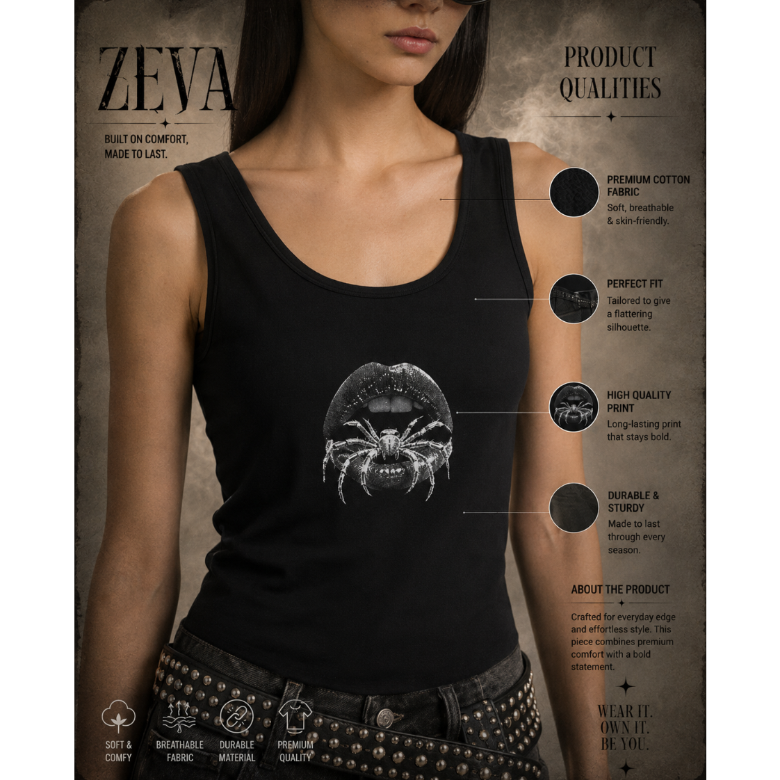 Spider Tank Top